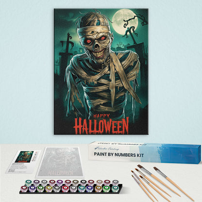 Graveyard Smirk | Paint by Numbers Kit