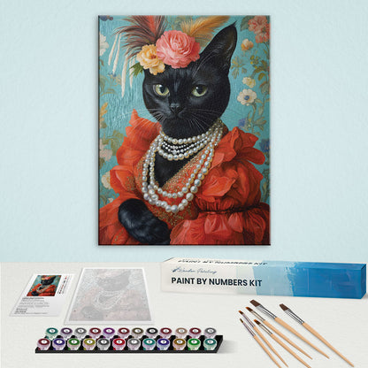 The Noble Cat | Paint by Numbers Kit