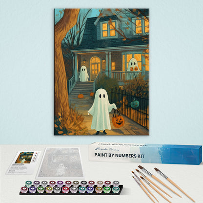 Trick-or-Treat Spirits | Paint by Numbers Kit