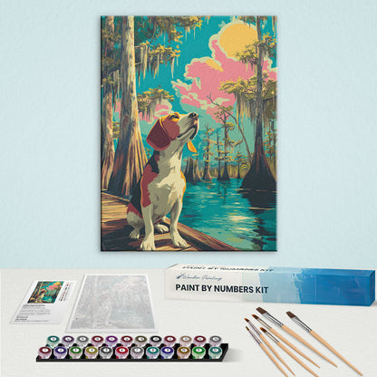 Everglades NP - Beagle | Paint by Numbers Kit