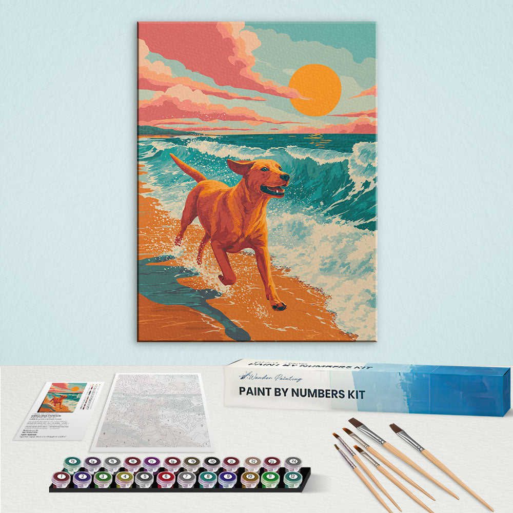 Olympic NP - Labrador Retriever | Paint by Numbers Kit