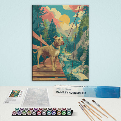 Rocky Mountain NP - Pitbull | Paint by Numbers Kit