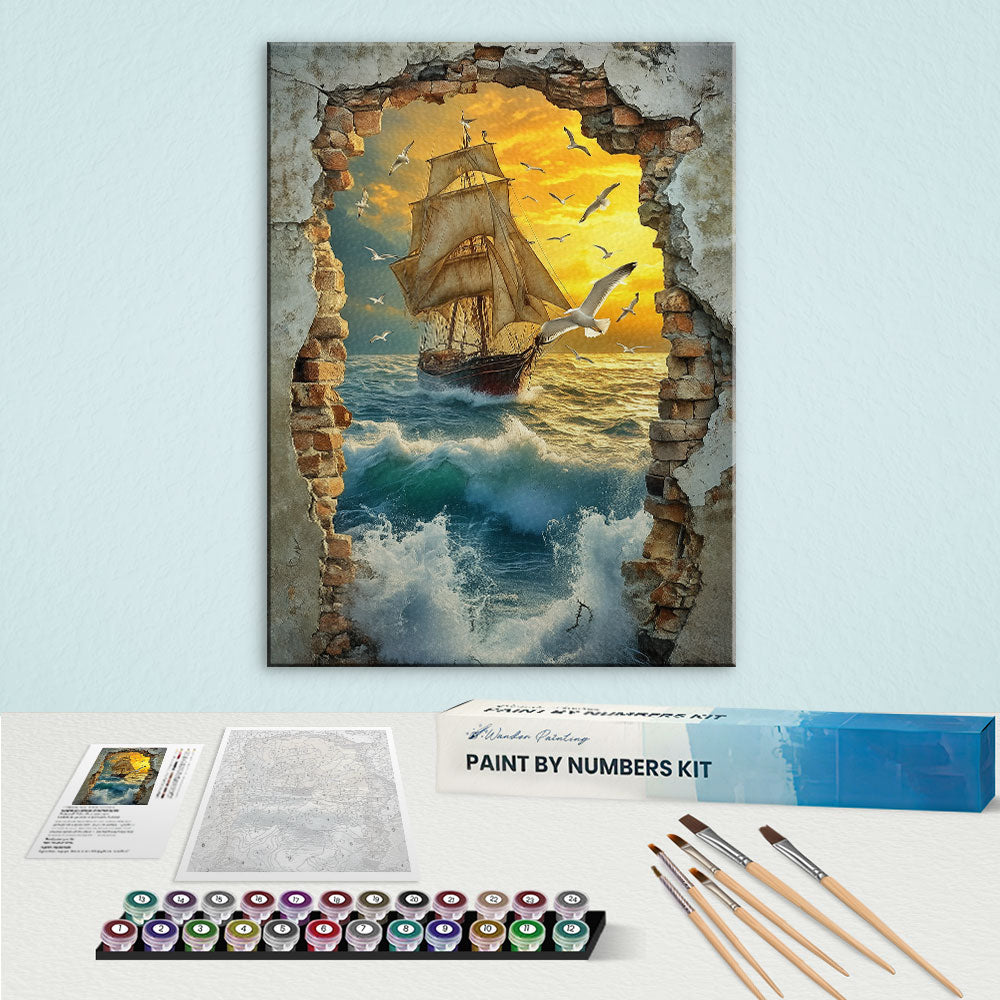 Beyond the Wall|Paint by Numbers Kit