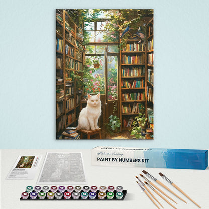 The Garden Library|Paint by Numbers Kit