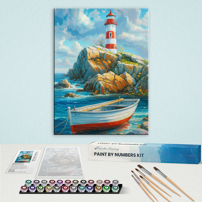 Harbor Light|Paint by Numbers Kit