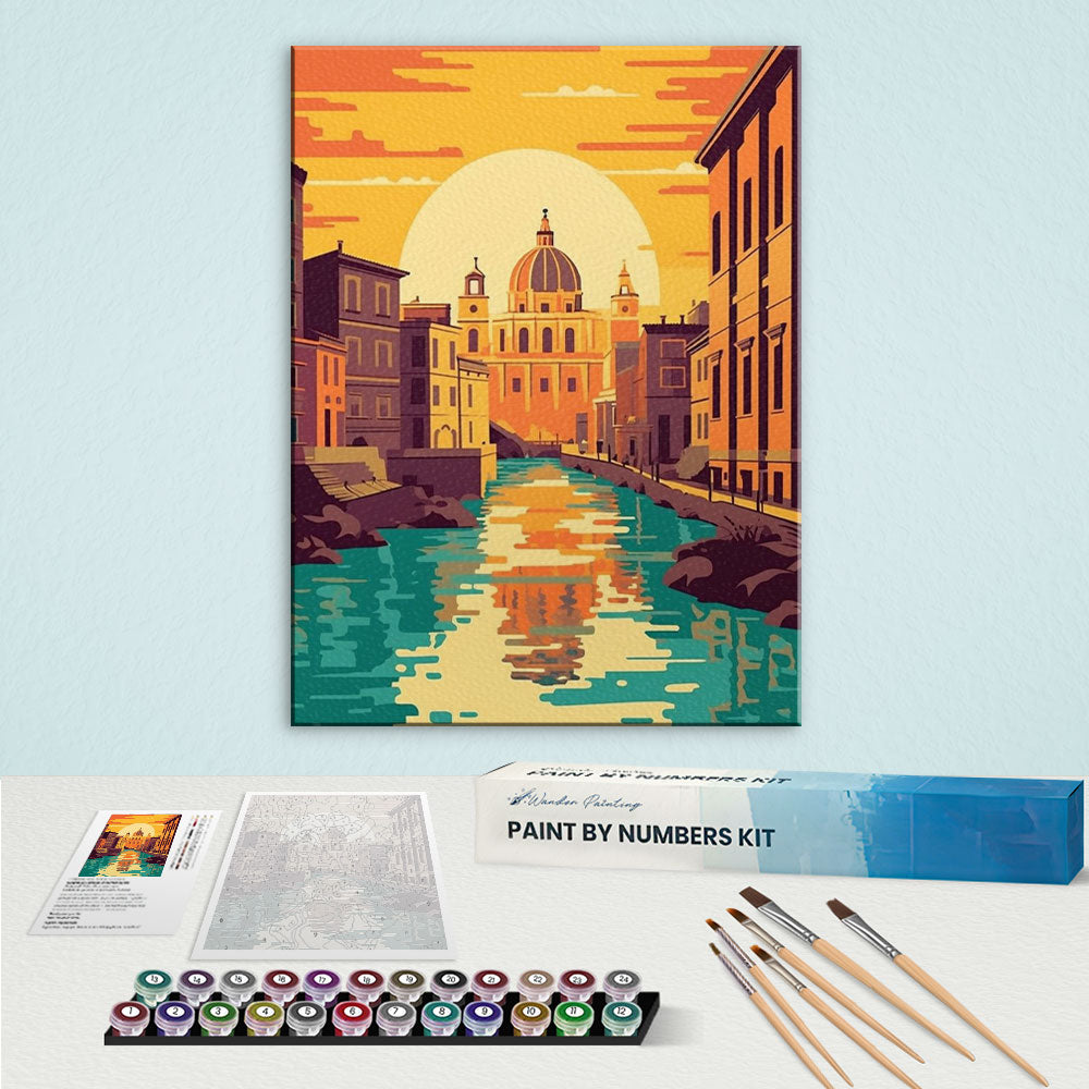 Rome|Paint by Numbers Kit
