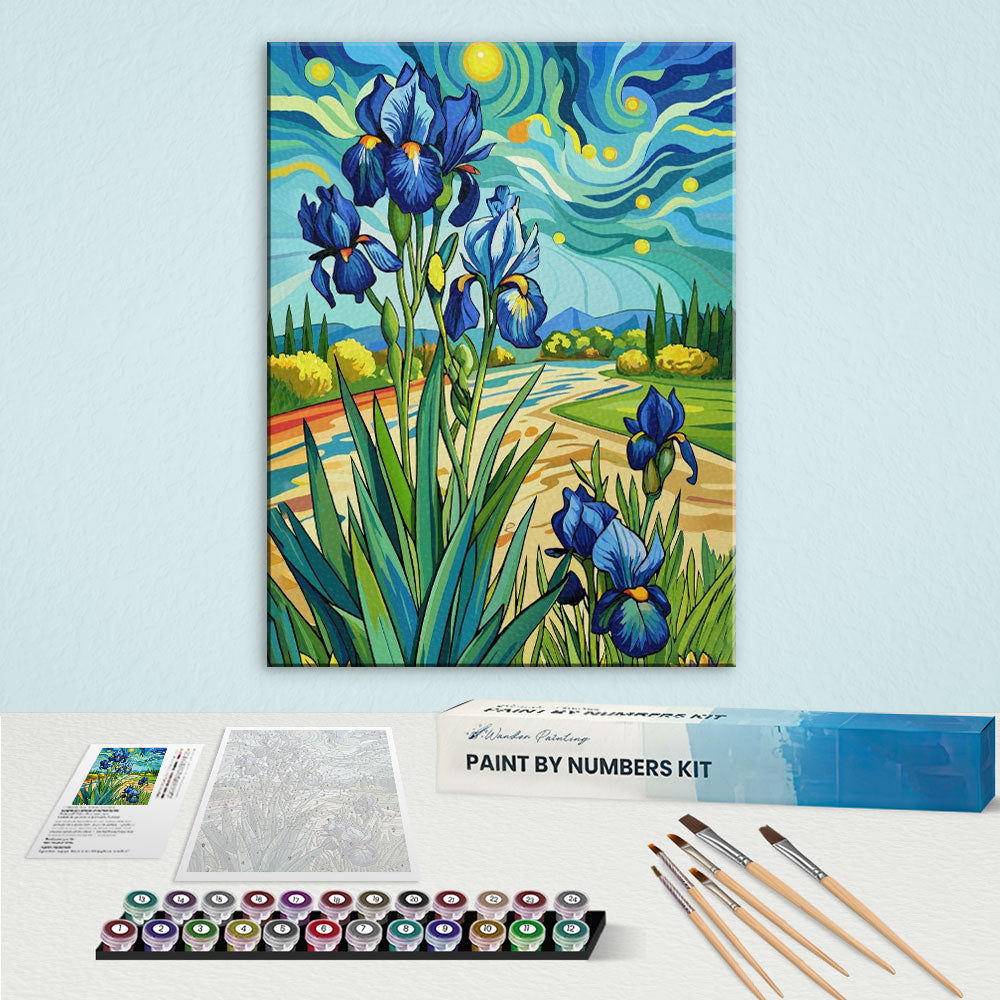 Iris|Paint by Numbers Kit