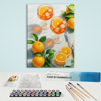 Orange Aperitif|Paint by Numbers Kit