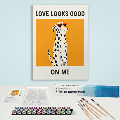 Loves Look Good On Me | Paint By Number Kit