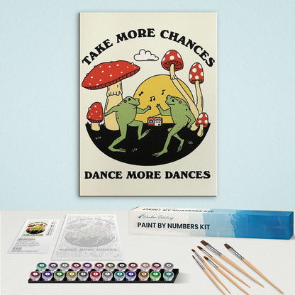 Take More Chances, Dance More Dances | Paint By Number Kit