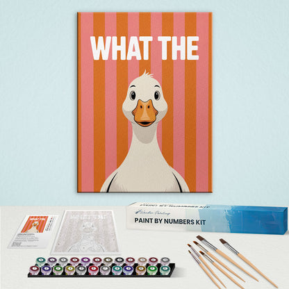 What The Duck| Paint By Number Kit