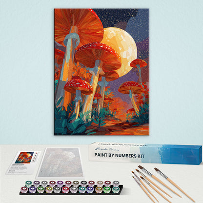 Cosmic Fungi | Paint by Numbers Kit