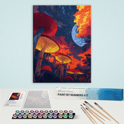 Starlight Shrooms | Paint by Numbers Kit