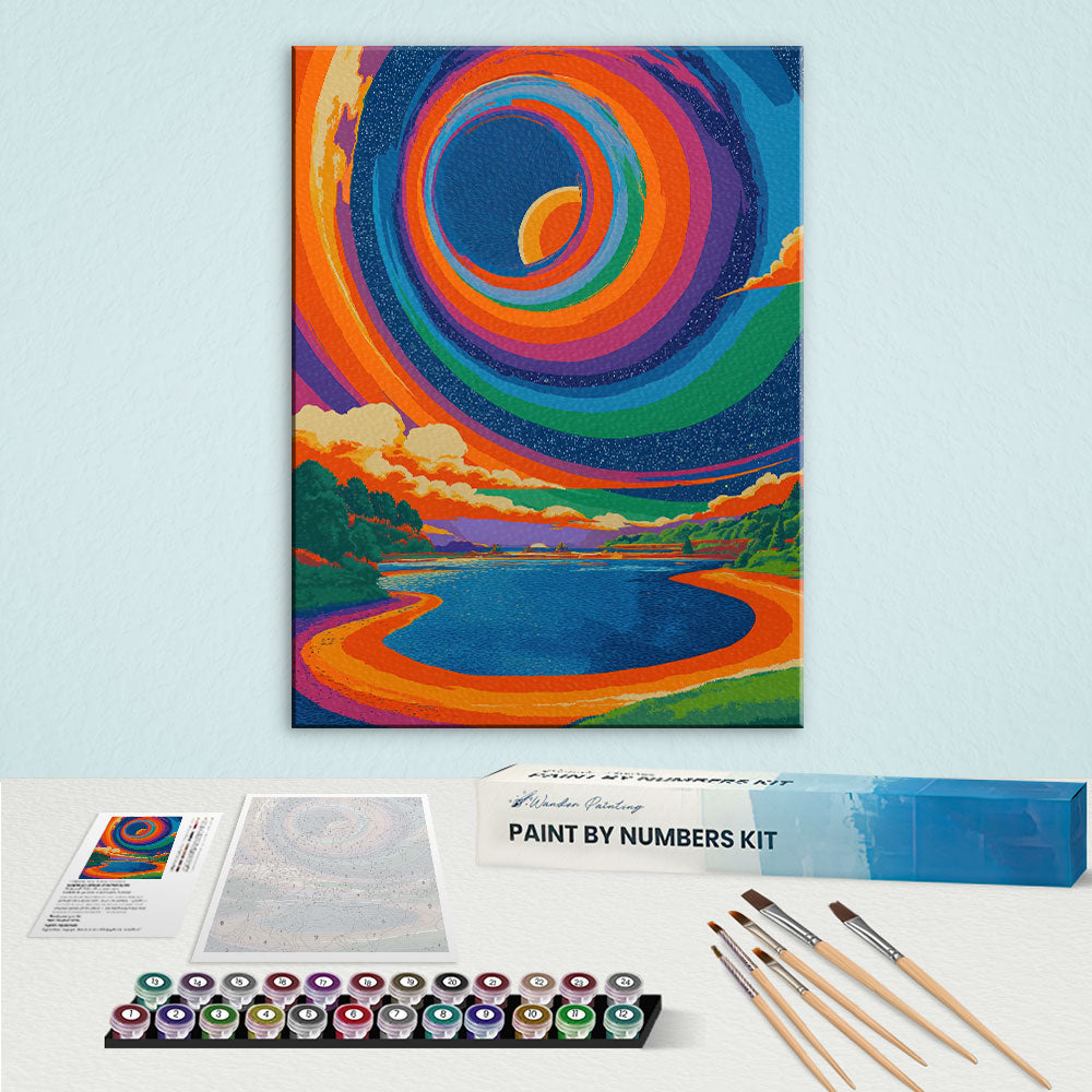 Cosmic Swirl | Paint by Numbers Kit