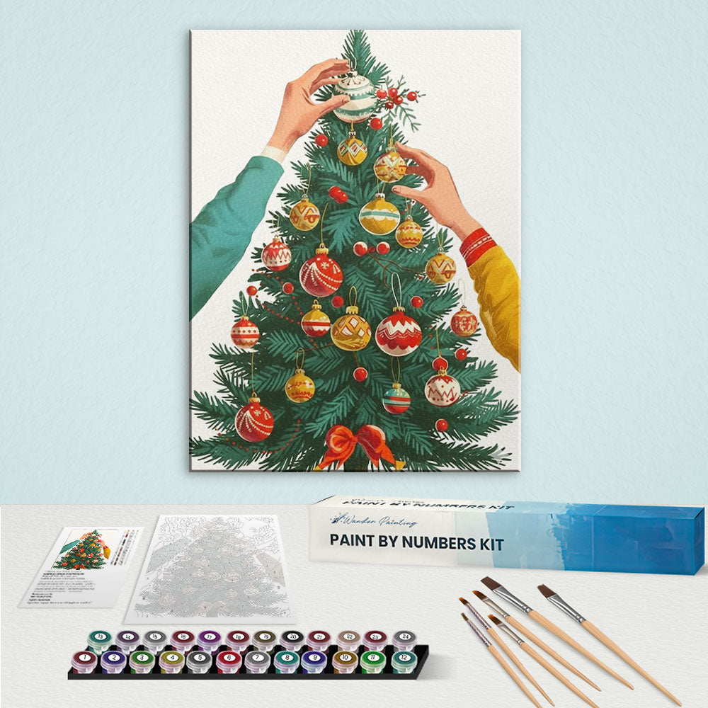 Christmas Decorating | Paint by Numbers Kit