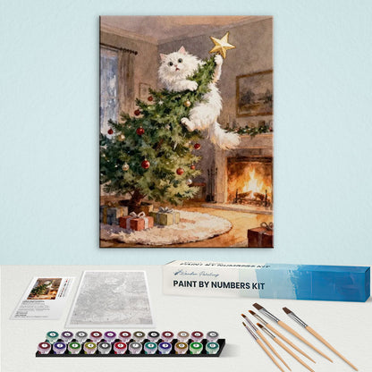 Purr-fect Placement | Paint by Numbers Kit