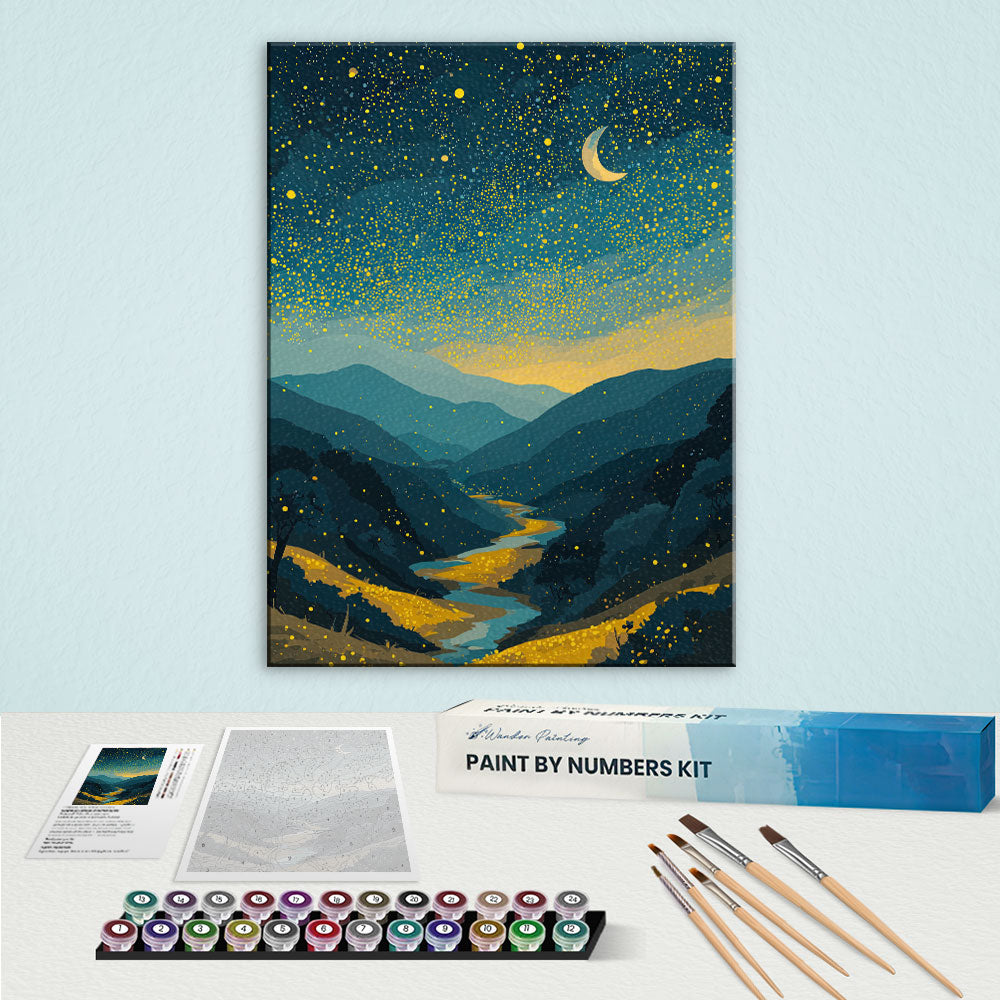 Golden Valley | Paint by Numbers Kit