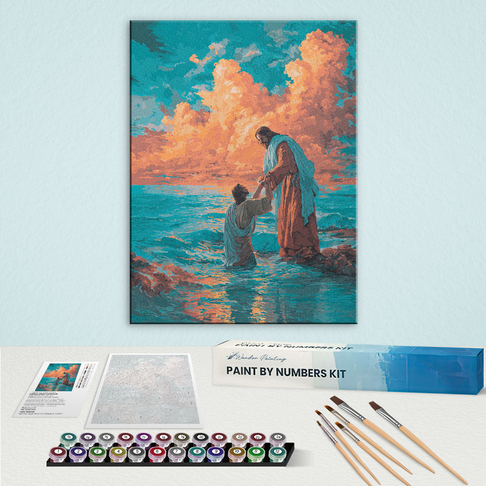 Sacred Baptism | Paint by Numbers Kit