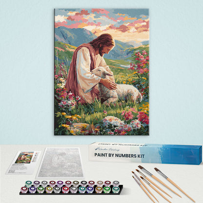Gentle Shepherd | Paint by Numbers Kit