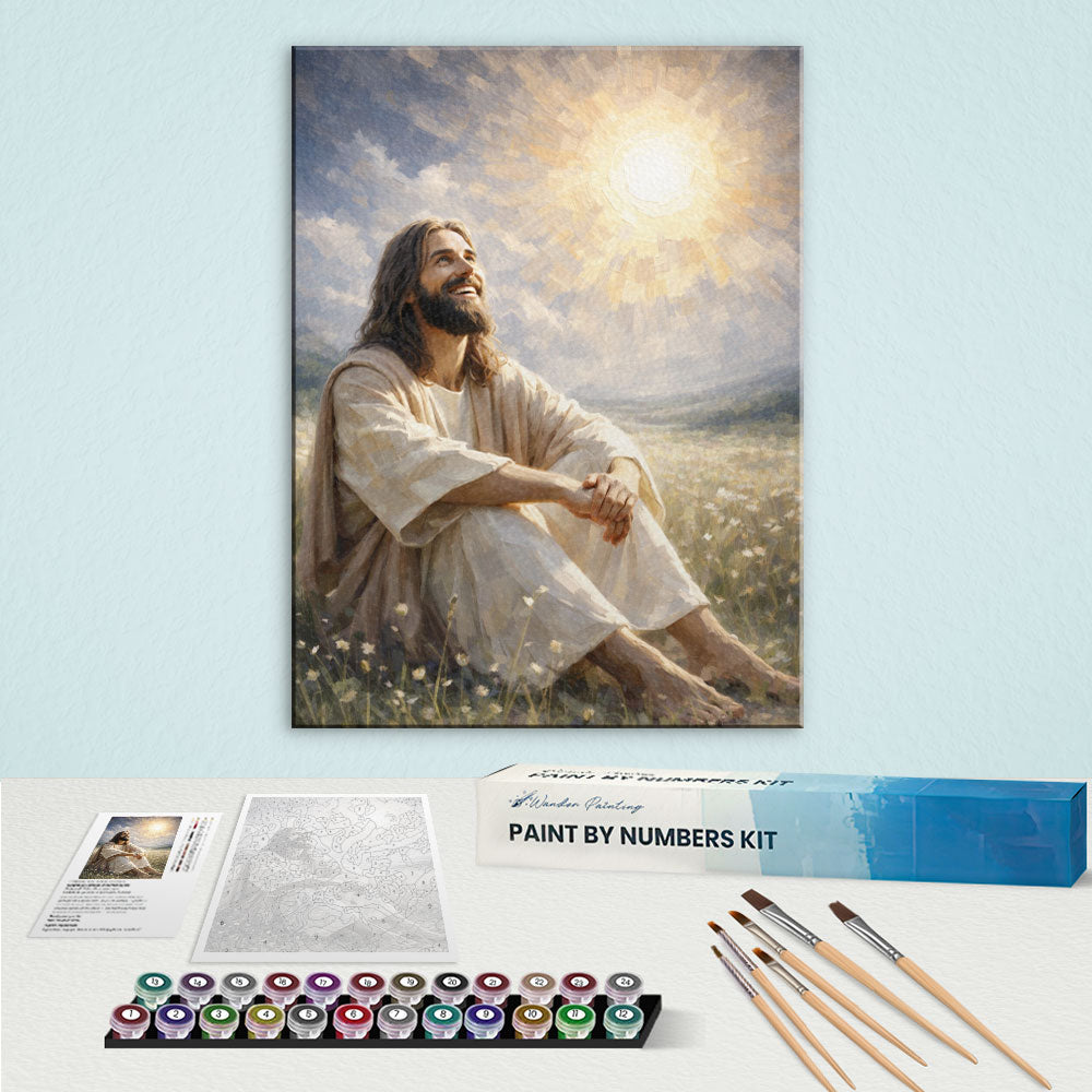 The Joy of the Father's Smile | Paint by Numbers Kit