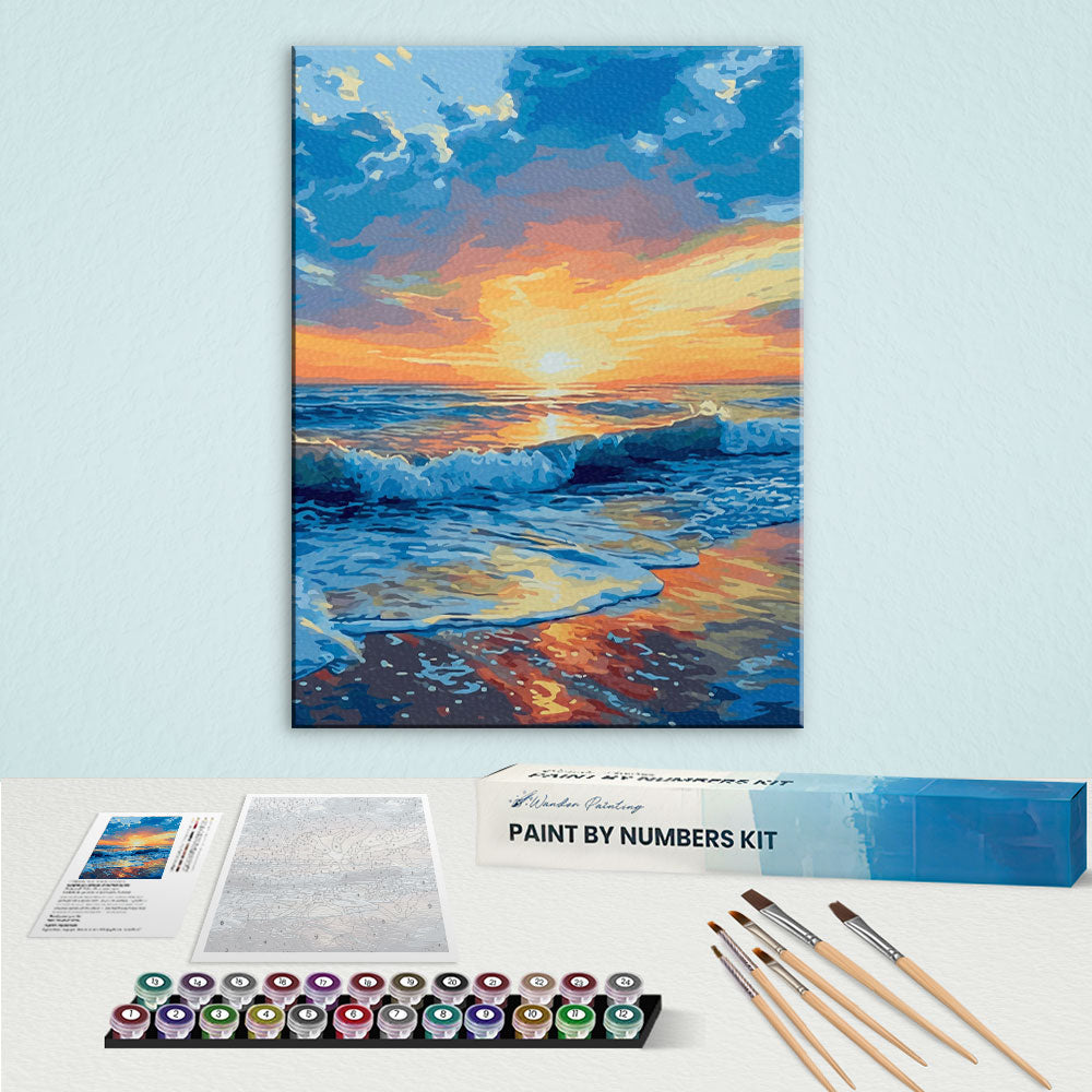Seaside Sunset | Paint by Numbers Kit