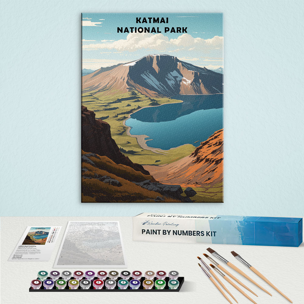 Katmai National Park | Paint by Numbers Kit