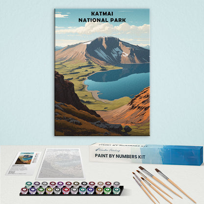 Katmai National Park | Paint by Numbers Kit