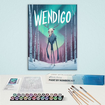 Wendigo - American Legends | Paint by Numbers Kit