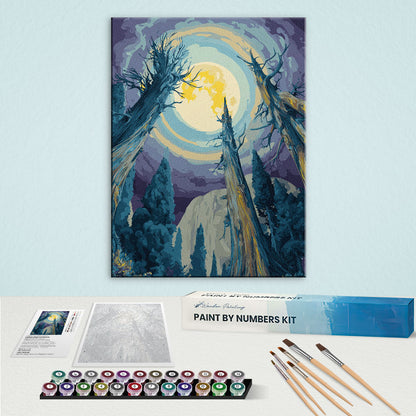 Willow Night | Paint by Numbers Kit