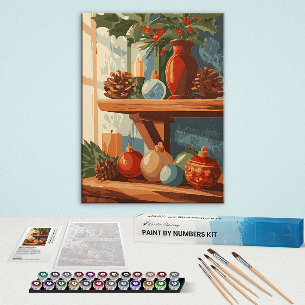 Winter Decor | Paint by Numbers Kit