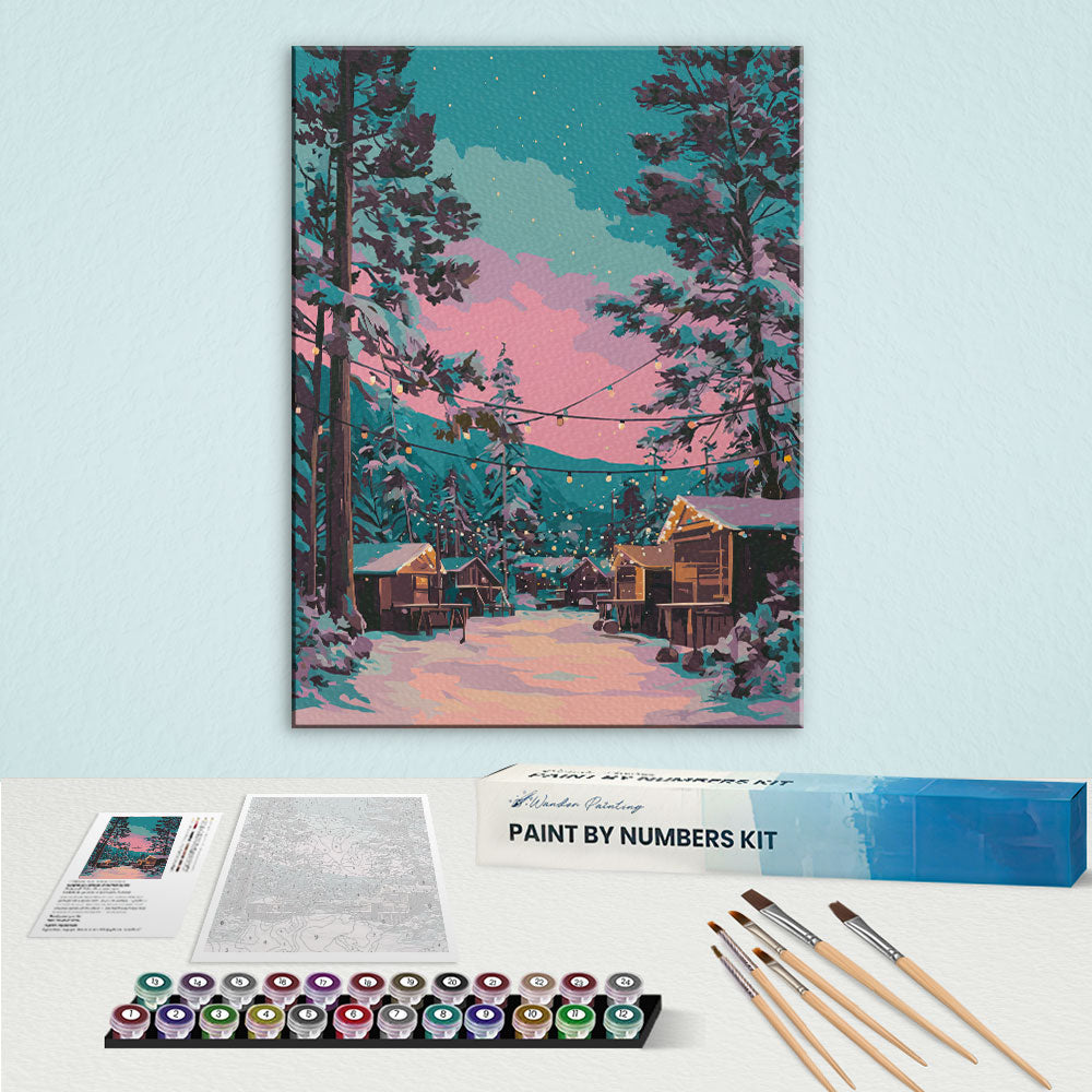 Winter Retreat | Paint by Numbers Kit