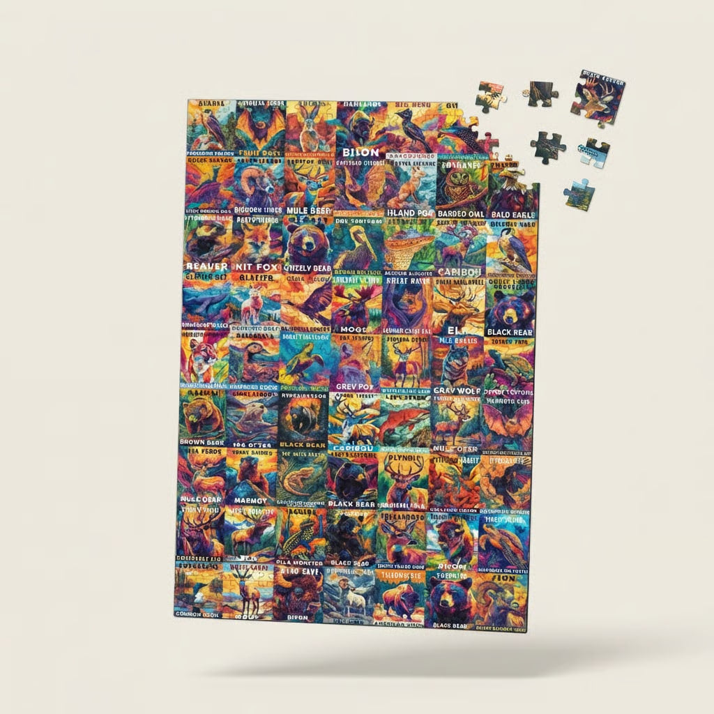63 Animals National Parks Jigsaw Puzzle
