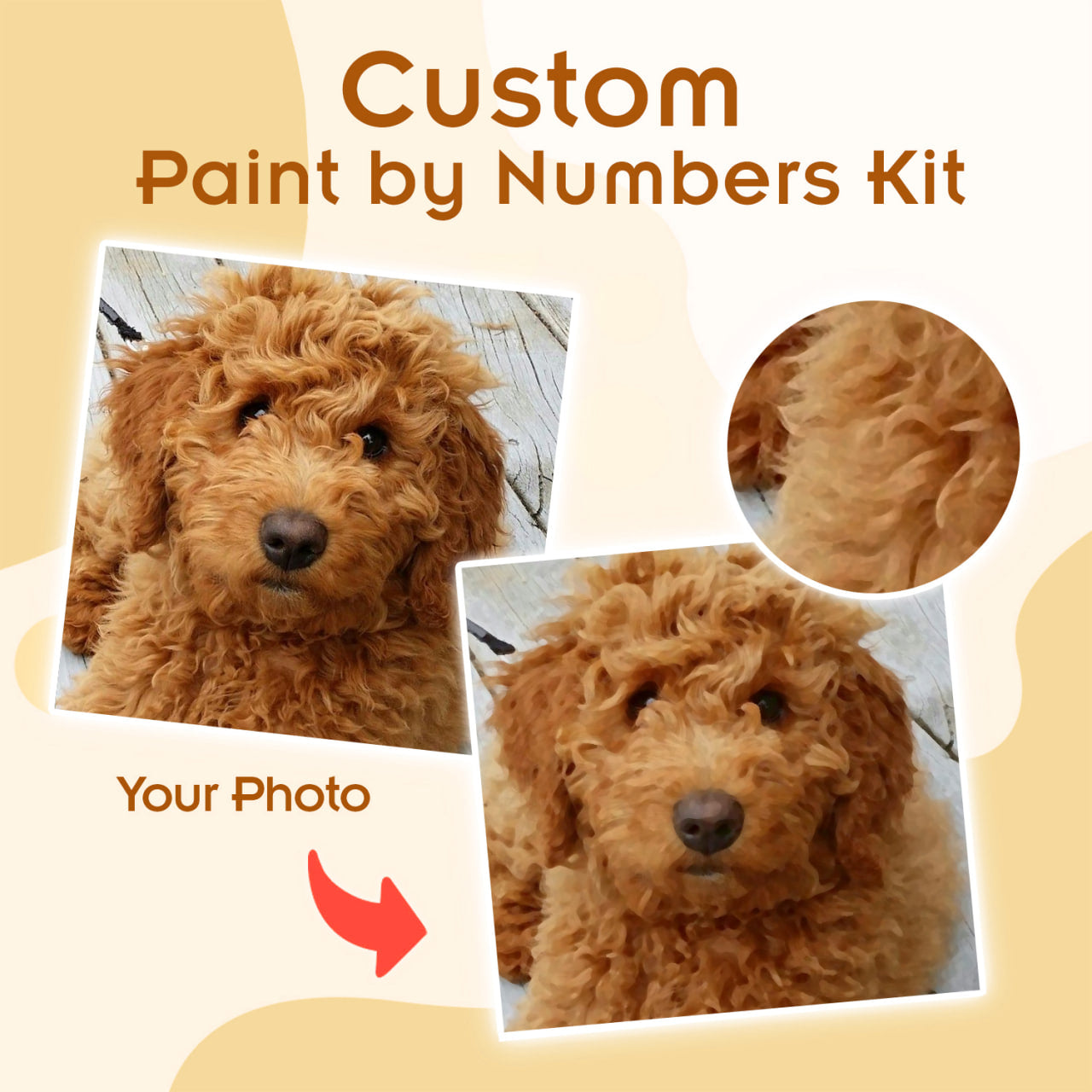 Custom Pet Paint by Numbers Kit