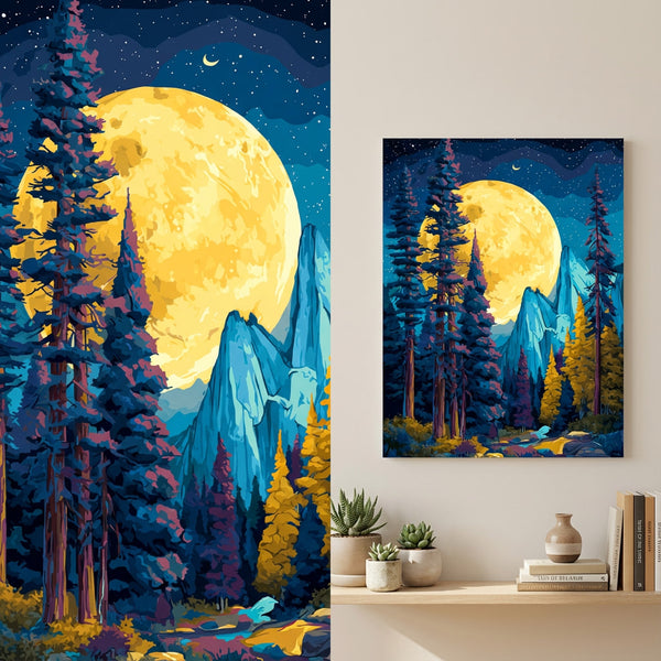 Sky Lights Paint-by-numbers