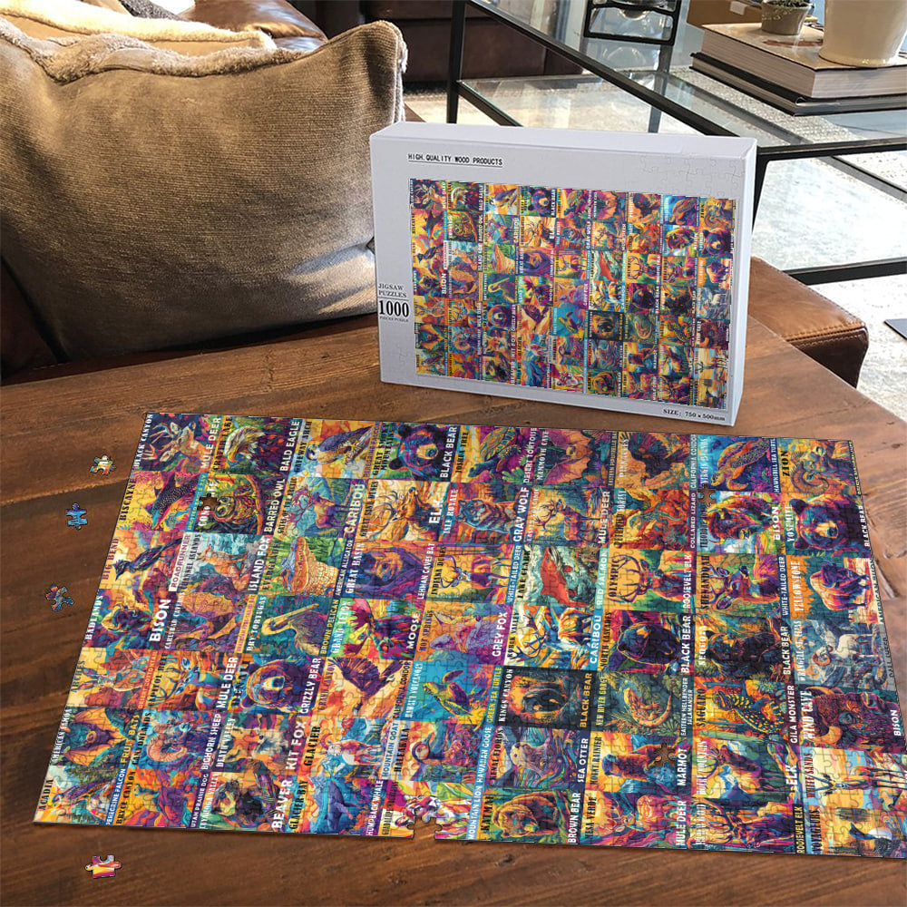 63 Animals National Parks Jigsaw Puzzle