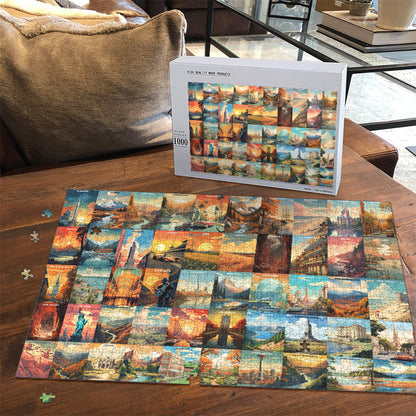 50 U.S. States Jigsaw Puzzle