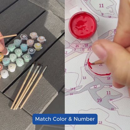 Crystal Wing Butterflies| Paint by Numbers Kit
