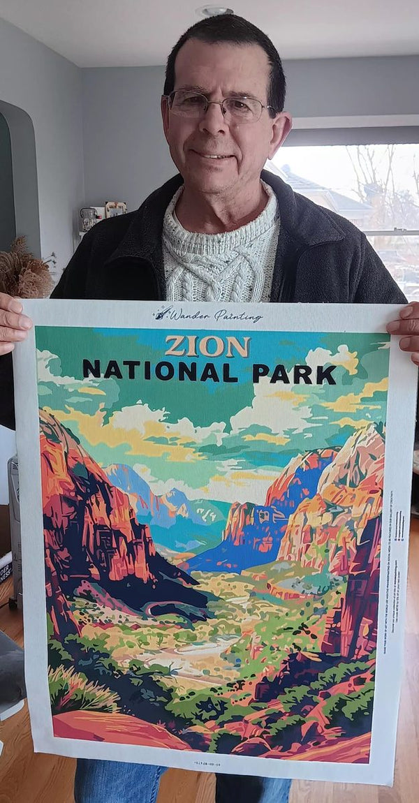 Painted by a Wander Painting customer