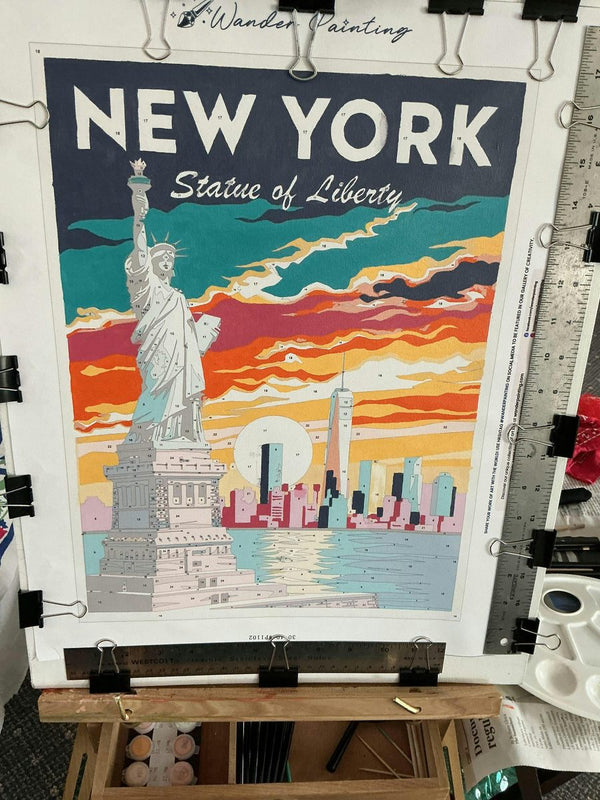 Painted by a Wander Painting customer