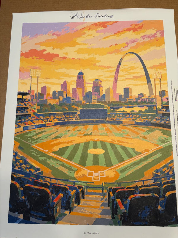 St. Louis Arch Skyline Ballpark