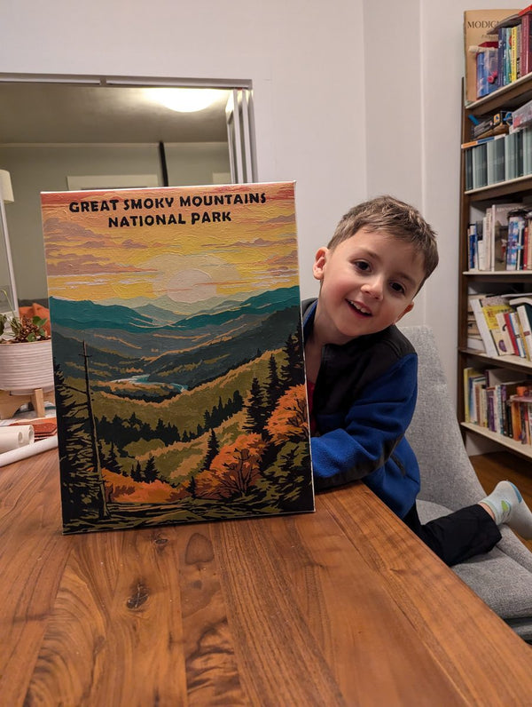 Painted by a Wander Painting customer