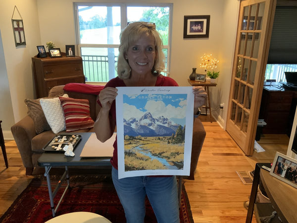 Painted by a Wander Painting customer
