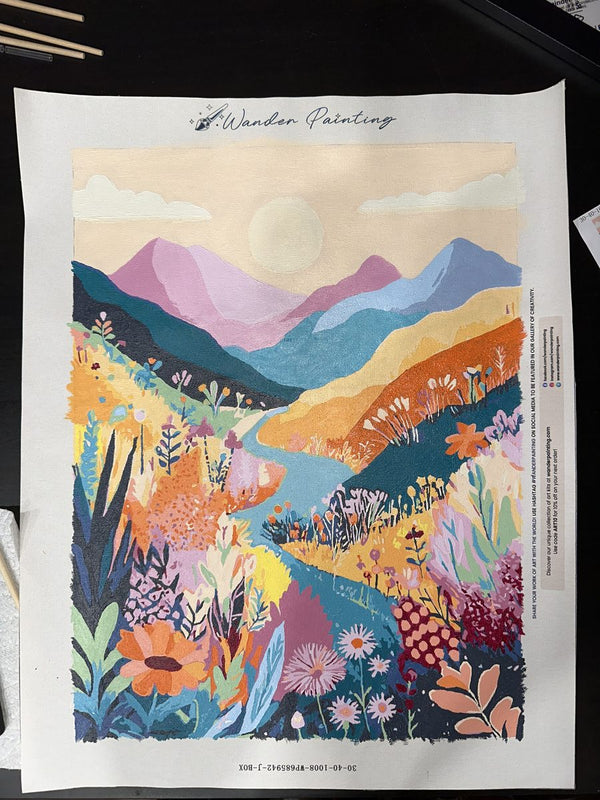 Painted by a Wander Painting customer